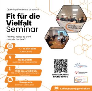 FORTBILUNG: Aufbauseminar „Fit für die Vielfalt“ @ Jugendbildungszentrum Blossin | Heidesee | Brandenburg | Deutschland
